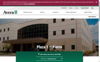 Avera Pierre Clinic website