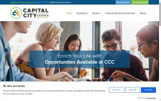 Capital City Campus website