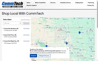 CommTech Inc. website
