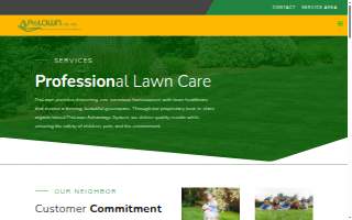 Prolawn Service website