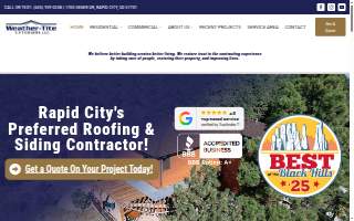Weather-Tite Exteriors website