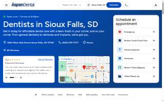 Aspen Dental - Sioux Falls website