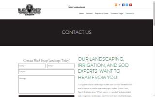 Black Sheep Landscape website