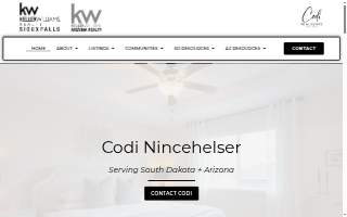 Codi Real Estate - Keller Williams Realty Sioux Falls website