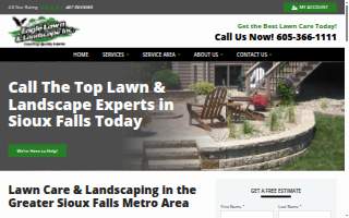 Eagle Lawn and Landscape website