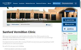 Sanford Vermillion Clinic website