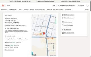 Walgreens Pharmacy website