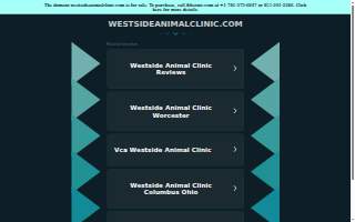 Westside Animal Clinic PC website