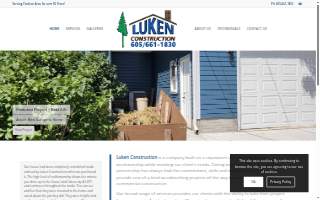 Luken Construction LLC website