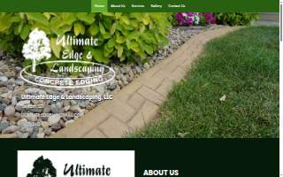 Ultimate Edge & Landscaping website