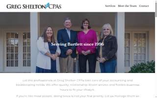Greg Shelton, CPA website