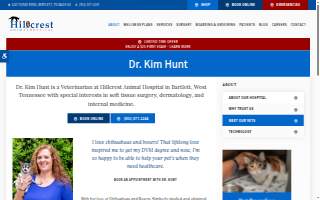Hillcrest Animal Hospital: Hunt Kim DVM website