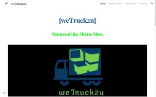 weTruck2u website