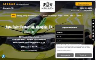 Word of Mouth Detailing website