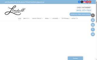 Lindell Jewelers & Appraisers website