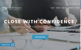 Tennessee Title Services website