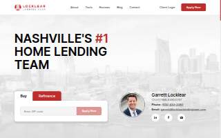 The Locklear Lending Team - Nashville website