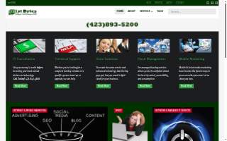 1st Bytes Technology Services website