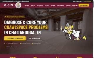 Crawlspace Doctor of Chattanooga website