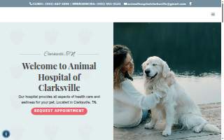 Animal Hospital website