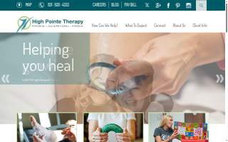 High Pointe Therapy - Rudolphtown website