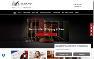 ARTHUR BASS, Attorney at Law website