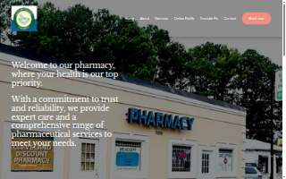 Cleveland Discount Pharmacy website