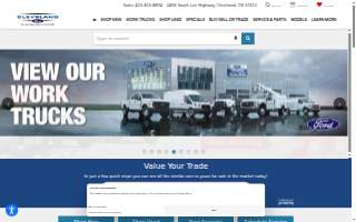 Cleveland Ford website