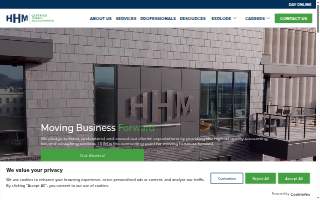 HHM CPAs of Cleveland website