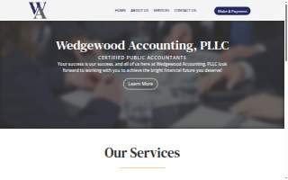 Wedgewood Accounting, PLLC website
