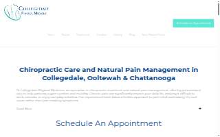 Collegedale Physical Medicine website