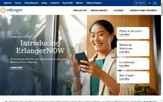 Erlanger Women's Health website