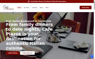 Cafe Piazza website