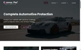 Ceramic Pro Collierville website