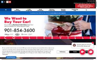 Landers Ford Memphis website