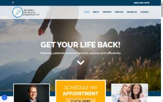 Natural Potential Chiropractic website