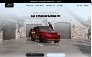 Showroom Car Detailing, Ceramic Coating & Window Tinting website