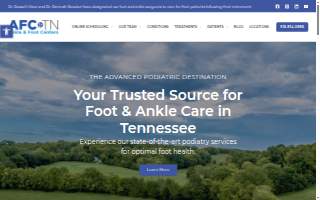 AFC Tennessee: Lewisburg Foot & Ankle website