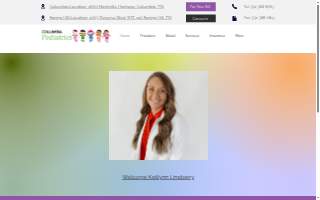 Columbia Pediatrics website
