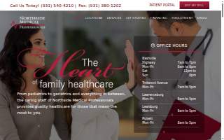 Northside Medical Professionals website
