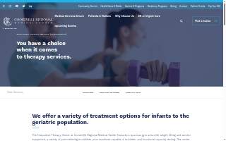 Cookeville Regional Medical Center Outpatient Rehabilitation Center website