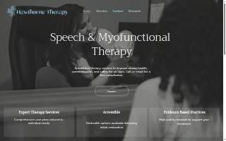 Hawthorne Therapy website