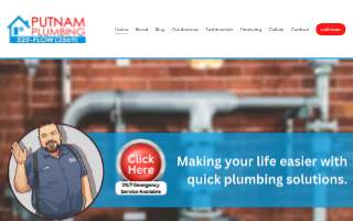 Putnam Plumbing website