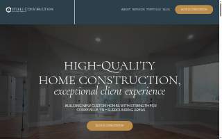 Steele Construction website