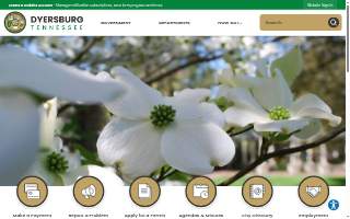 Dyersburg Community Services Unit website