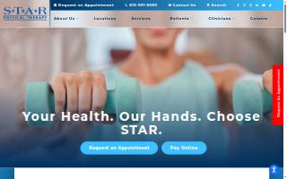 STAR Physical Therapy website