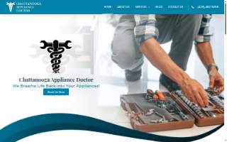 Chattanooga Appliance Doctor website
