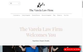 Varela Firm Immigration Lawyers in Chattanooga TN website