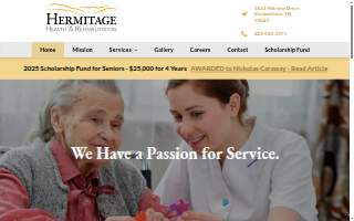 Hermitage Health and Rehabilitation Center website