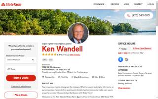 Ken Wandell - State Farm Insurance Agent website